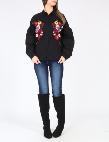 
						Camasa Pull&Bear, negru