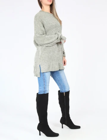 Pulover Oversize Pull&Bear, verde Verde