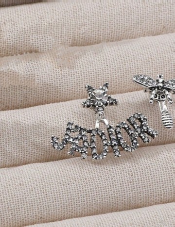 
						Cercei SHEIN, argintiu