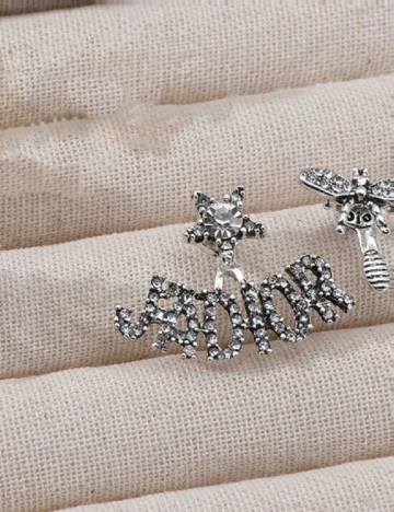 Cercei SHEIN, argintiu Gri