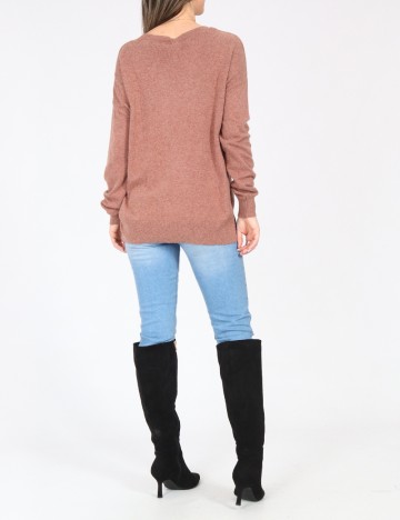 Bluza Pull&Bear, roz pudra inchis