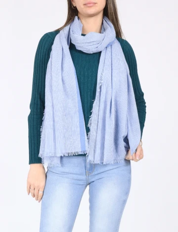 Esarfa Zara, albastru Albastru
