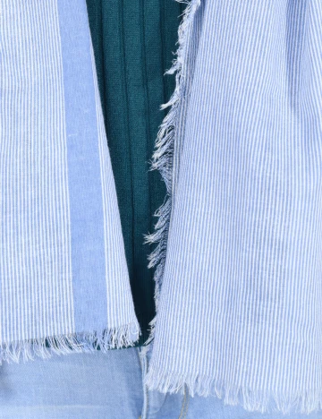 Esarfa Zara, albastru Albastru