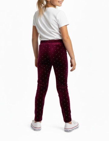 Pantaloni Zara, pruna