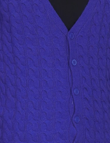 Cardigan Zara, albastru Albastru