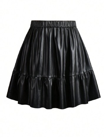 
						Fusta SHEIN CURVE, negru