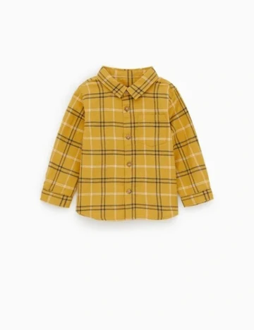 Camasa Zara, galben Galben