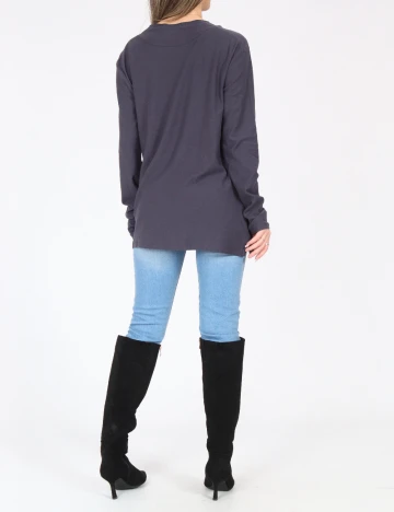 Bluza Zara, gri inchis Gri