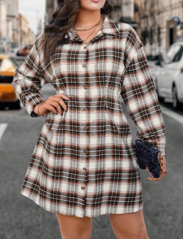 Rochie scurta SHEIN CURVE, mix culori Mix culori