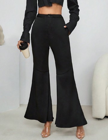 
						Pantaloni SHEIN, negru