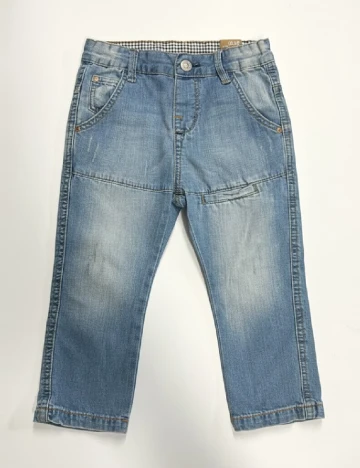 Blugi Zara, albastru Albastru