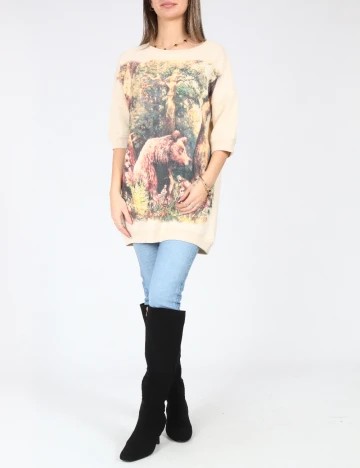 Bluza Oversize Zara, mix culori Mix culori