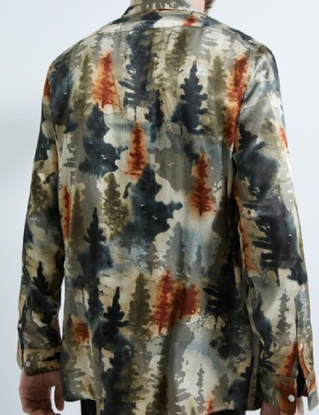 Camasa Zara, mix culori