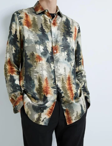 Camasa Zara, mix culori Mix culori