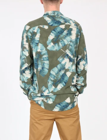 Camasa Zara, verde/albastru Verde