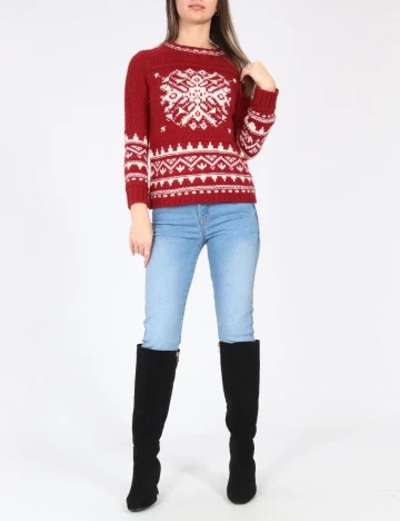 Pulover Zara, rosu Rosu