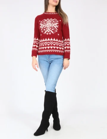 Pulover Zara, rosu Rosu