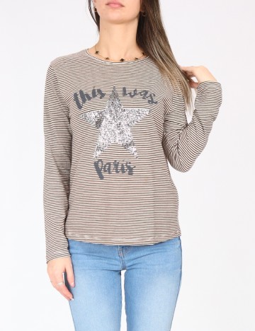 
						Bluza Zara, alb/negru