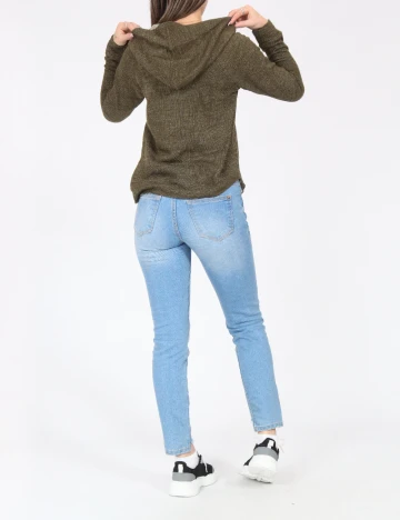 Hanorac Zara, kaki Verde