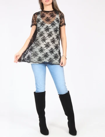 Bluza Zara, negru Negru