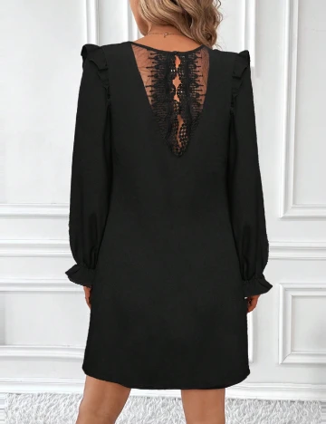 Rochie scurta SHEIN, negru Negru