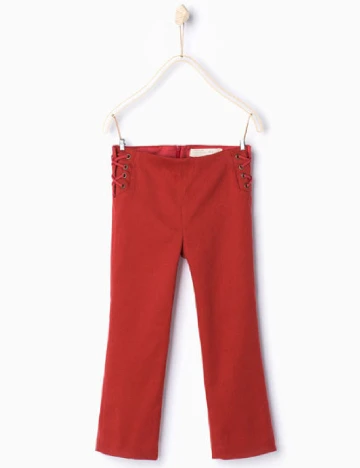 Pantaloni Zara, rosu Rosu