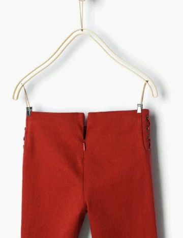 Pantaloni Zara, rosu Rosu