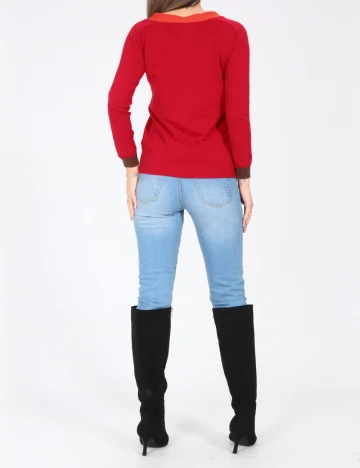 Cardigan Zara, rosu Rosu