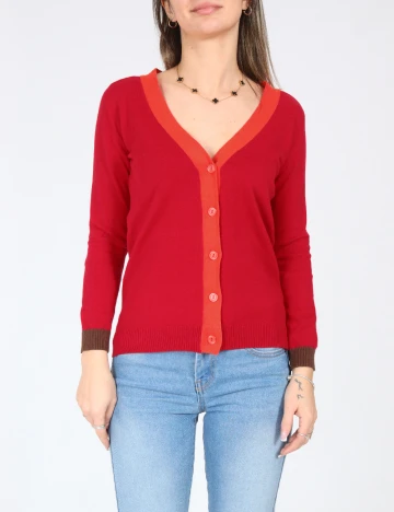 Cardigan Zara, rosu Rosu