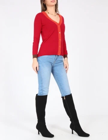 Cardigan Zara, rosu Rosu