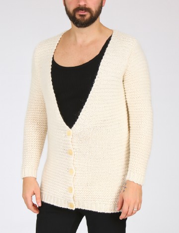 
						Cardigan Zara, ecru