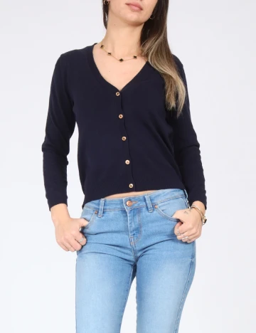 Cardigan Zara, bleumarin Albastru