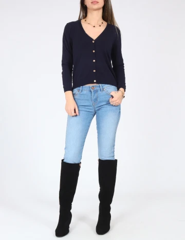 Cardigan Zara, bleumarin Albastru