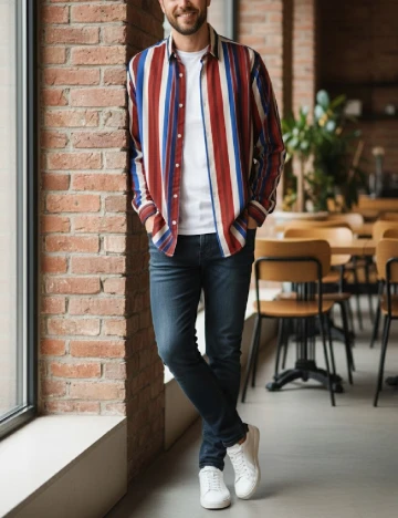 Camasa Zara, mix culori Mix culori