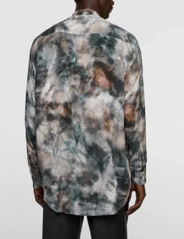 Camasa Zara, gri Gri