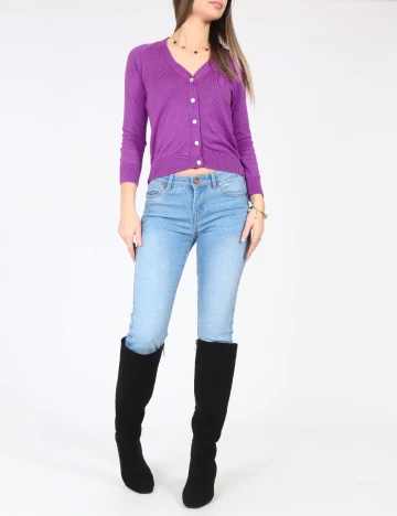 Cardigan Zara, mov Mov