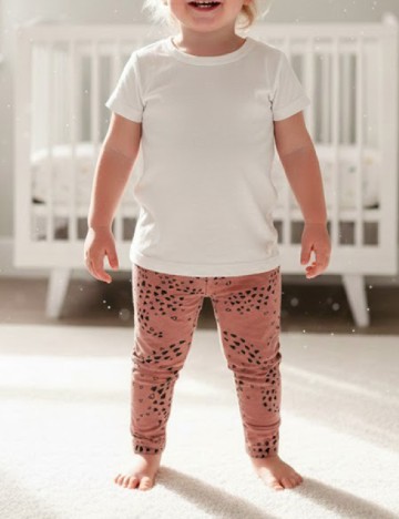 
						Colanti Zara, roz pudra