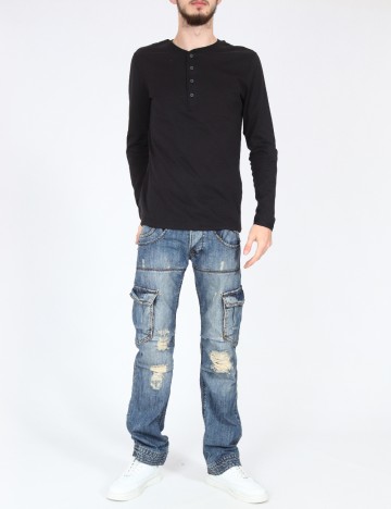 Bluza Bershka, negru