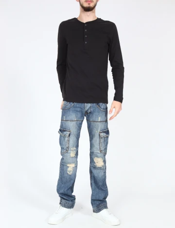 Bluza Bershka, negru