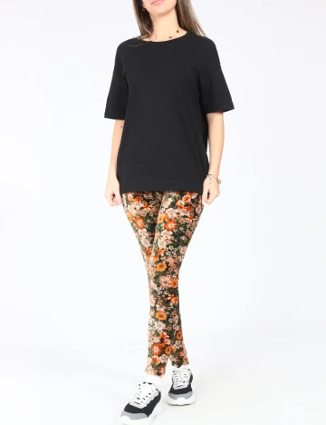 Pantaloni Zara, floral Floral print