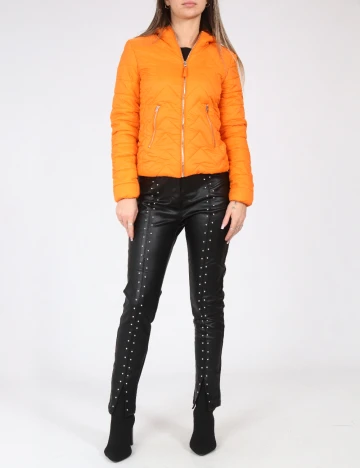 Geaca Bershka, portocaliu Portocaliu