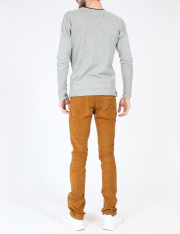 Pantaloni Zara, maro