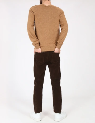 Pantaloni Zara, maro