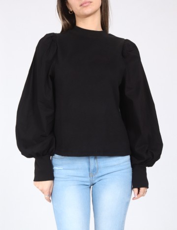 Bluza Bershka, negru