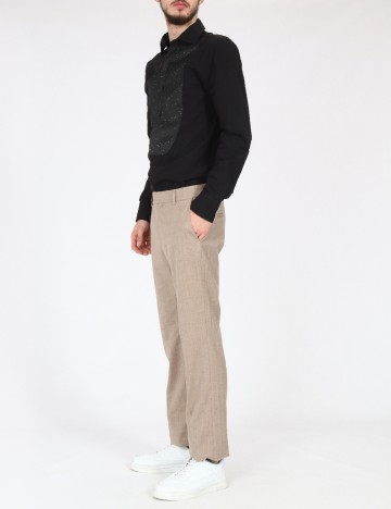 Pantaloni Zara, maro