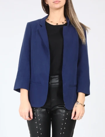 Blazer Zara, bleumarin Albastru