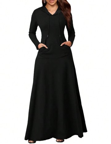 
						Rochie lunga SHEIN CURVE, negru