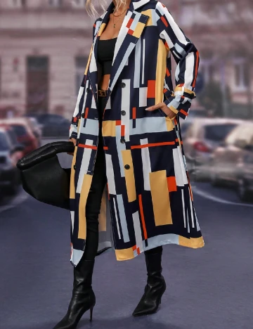 Trench SHEIN, mix culori Mix culori