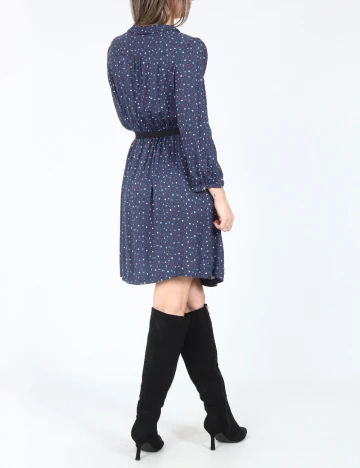 Rochie scurta Zara, albastru Albastru