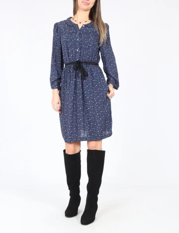 Rochie scurta Zara, albastru Albastru